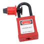 Miniature Circuit Breaker Lockout Breaker Switch Lock with Padlock and 2 Keys for Industrial Equipment