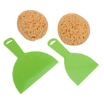 Texture Patch Sponge Knockdown Texture Sponge for Tiles Pottery Ceramics Wall Decorating Repairing