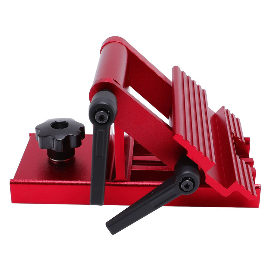 Sharpening Tool Rest Jig Aluminum Alloy Adjustable Grinding Tool Stand Fixture for 6 Inch 8 Inch Diameter Grinder