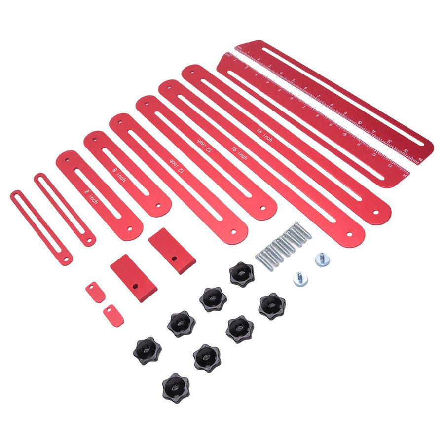 Stair Tread Gauge Aluminum Alloy Stair Tread Template Tool for Home DIY Renovation and Professional Construction Projects