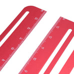 Stair Tread Gauge Aluminum Alloy Stair Tread Template Tool for Home DIY Renovation and Professional Construction Projects