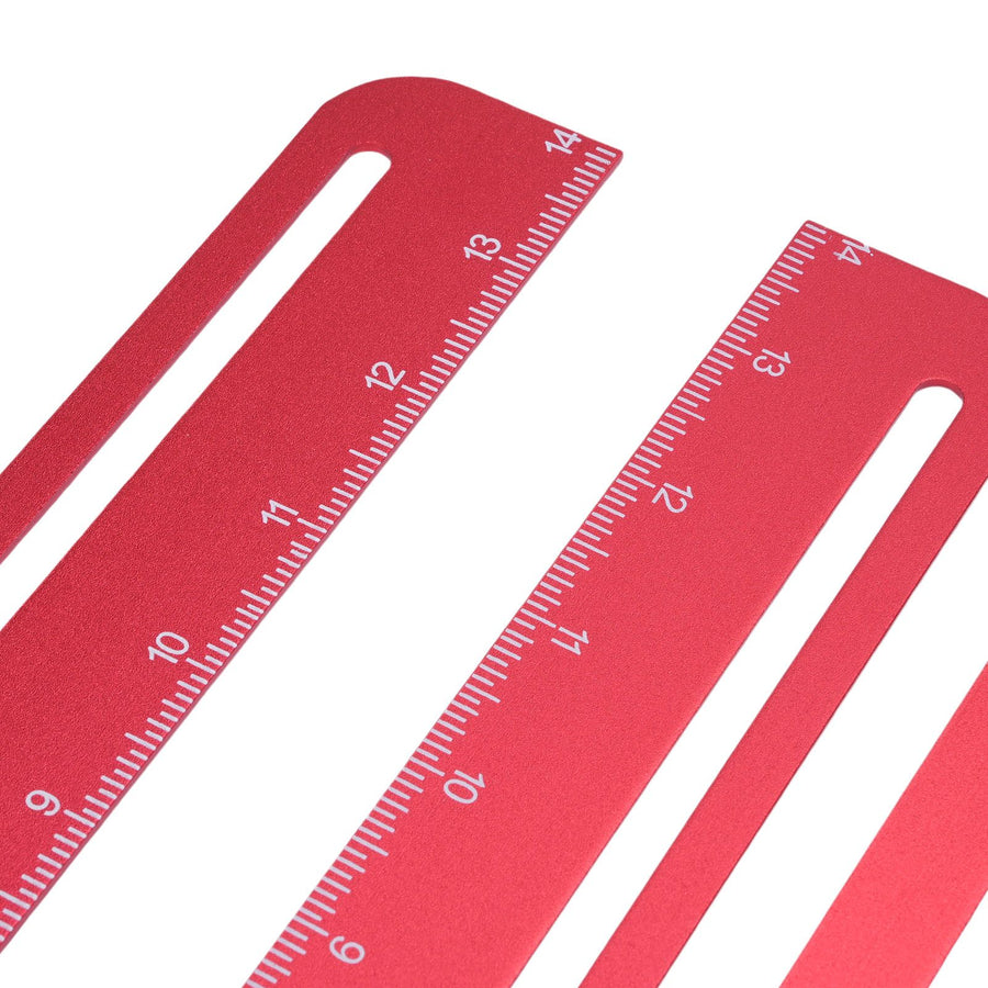 Stair Tread Gauge Aluminum Alloy Stair Tread Template Tool for Home DIY Renovation and Professional Construction Projects