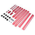 Stair Tread Gauge Aluminum Alloy Stair Tread Template Tool for Home DIY Renovation and Professional Construction Projects