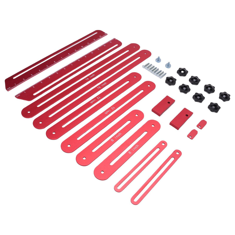 Stair Tread Gauge Aluminum Alloy Stair Tread Template Tool for Home DIY Renovation and Professional Construction Projects