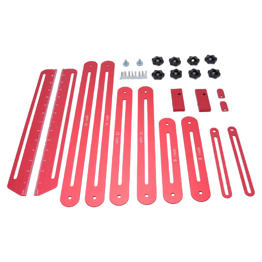 Stair Tread Gauge Aluminum Alloy Stair Tread Template Tool for Home DIY Renovation and Professional Construction Projects