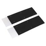 2PCS Gutter Noise Dampener Adjustable Rain Gutter Silencer Insert for Downspouts Portable Drainage Ditch Noise Reducer Soundproof Tool 3.5inch