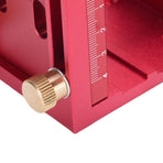 3 in 1 Portable Screw Jig Set Adjustable Precise Drilling Aluminum Alloy Woodwork Guides Joint Angle Tool