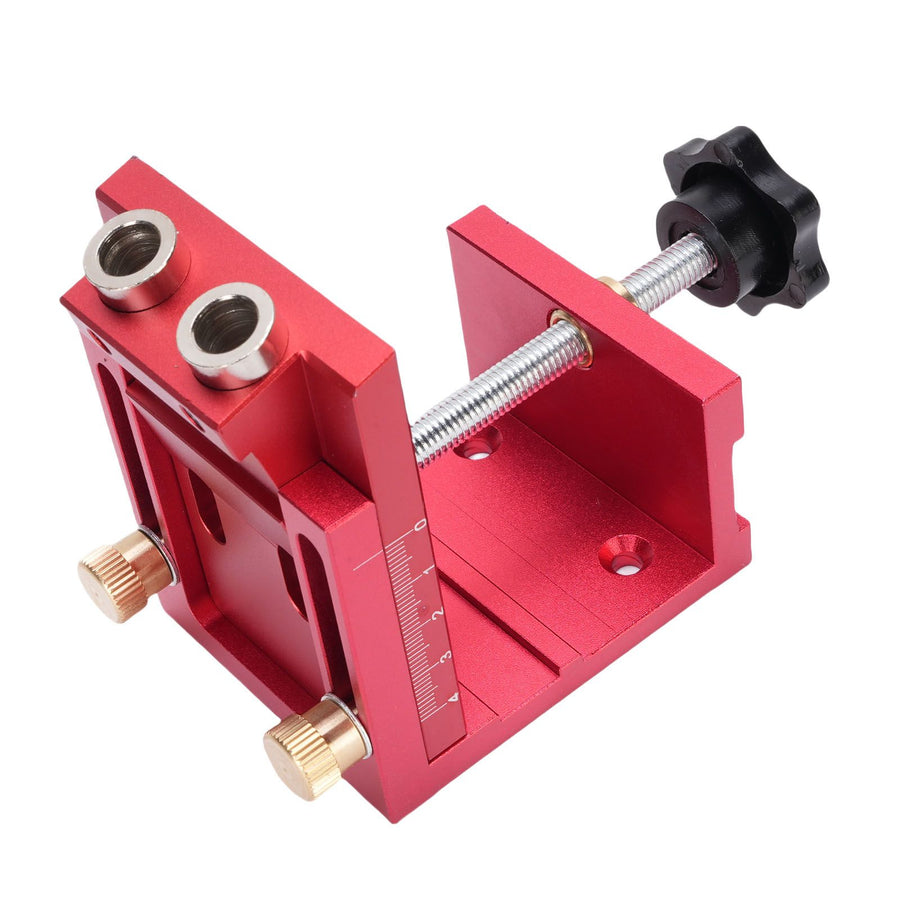 3 in 1 Portable Screw Jig Set Adjustable Precise Drilling Aluminum Alloy Woodwork Guides Joint Angle Tool