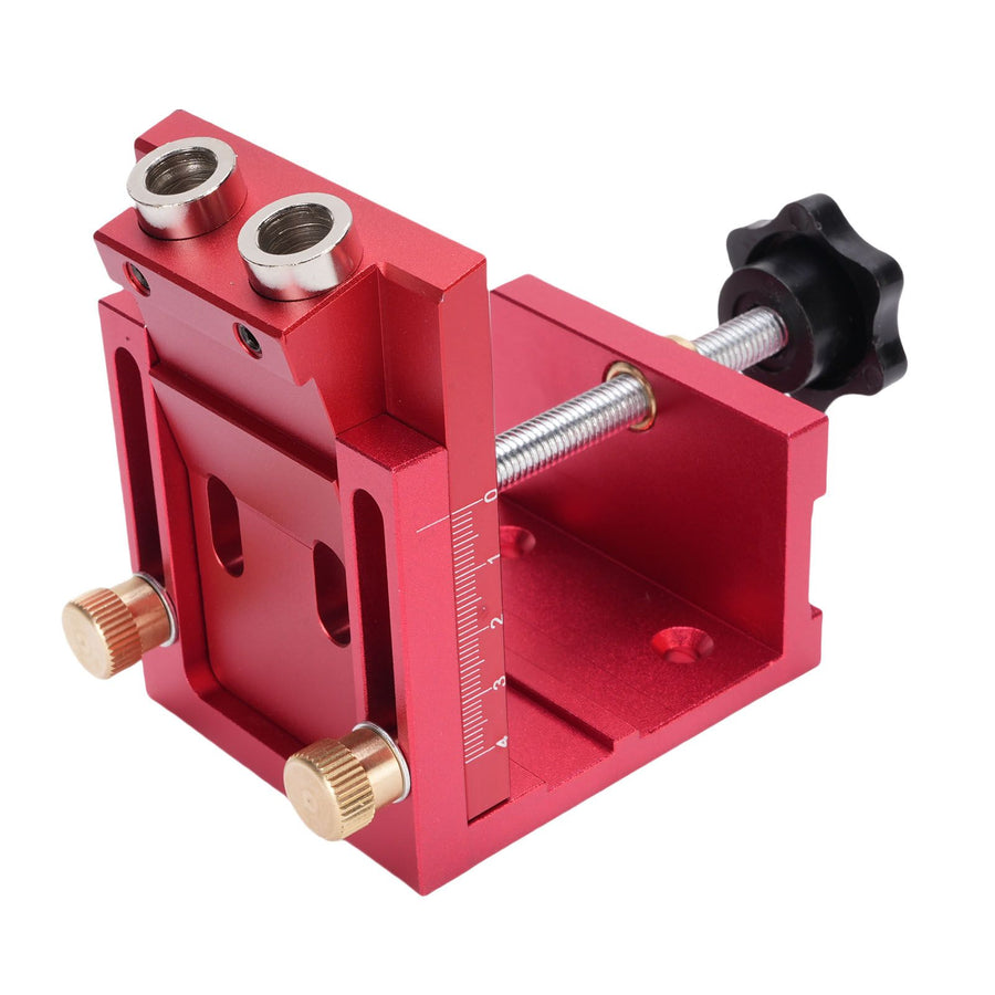 3 in 1 Portable Screw Jig Set Adjustable Precise Drilling Aluminum Alloy Woodwork Guides Joint Angle Tool