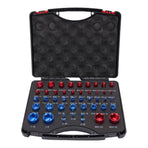 Thread Checker Nut Thread Gauge Kit Imperial Metric Design For Mechanical Work Home Projects