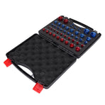 Thread Checker Nut Thread Gauge Kit Imperial Metric Design For Mechanical Work Home Projects