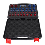 Thread Checker Nut Thread Gauge Kit Imperial Metric Design For Mechanical Work Home Projects