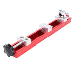 Level Wall Mount Bracket Aluminum Alloy Adjustable Height Level Lifting Support Stand for Construction Red Short