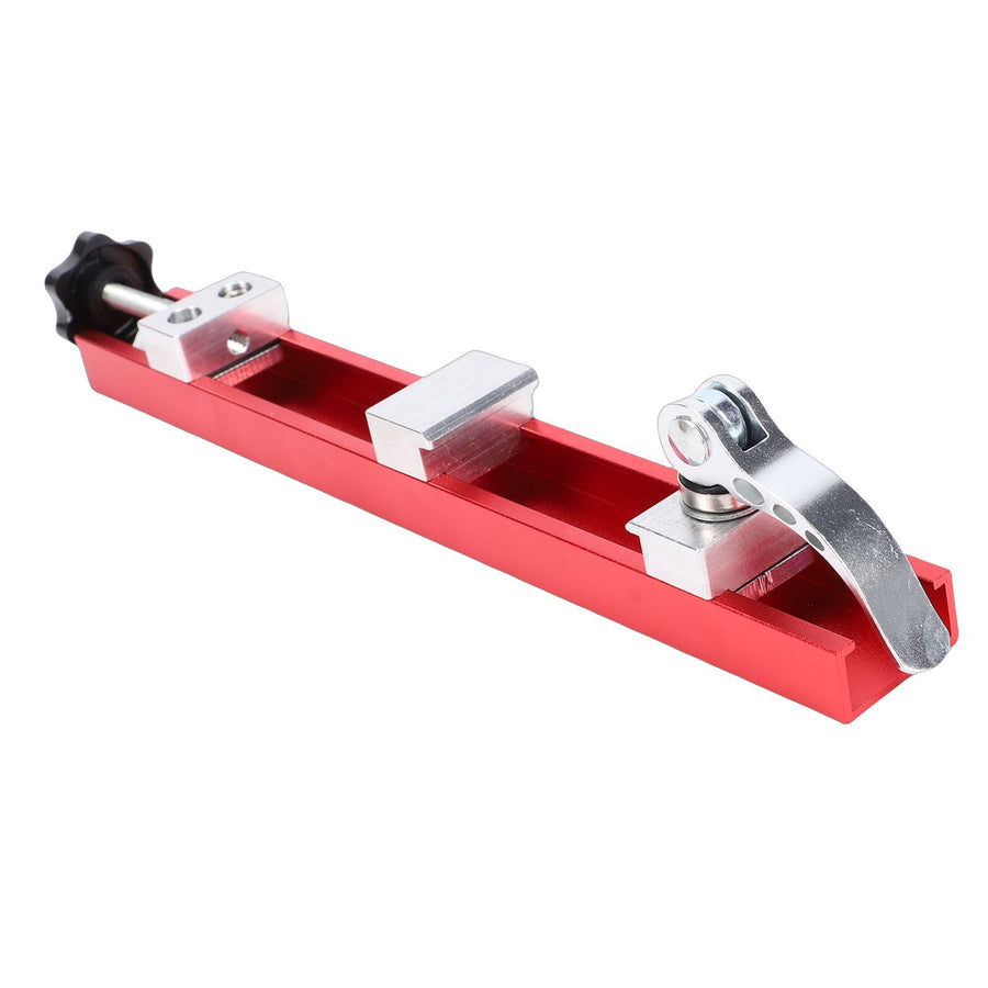 Level Wall Mount Bracket Aluminum Alloy Adjustable Height Level Lifting Support Stand for Construction Red Short