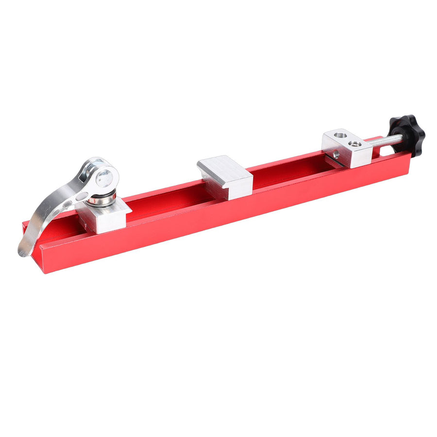 Level Wall Mount Bracket Aluminum Alloy Adjustable Height Level Lifting Support Stand for Construction Red Short