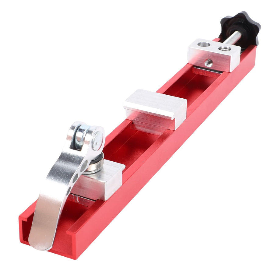 Level Wall Mount Bracket Aluminum Alloy Adjustable Height Level Lifting Support Stand for Construction Red Short