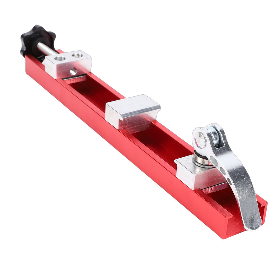 Level Wall Mount Bracket Aluminum Alloy Adjustable Height Level Lifting Support Stand for Construction Red Short
