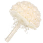 Delicate Bridal Buequet Crystal Artificial Pearl Holding Flowers Wedding Decor