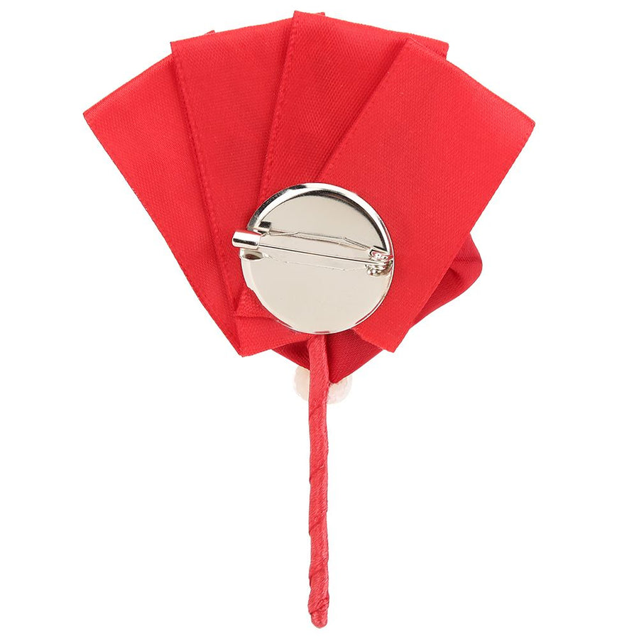 4Pcs Exquisite Ribbon Wedding Corsage Brooch Bridesmaid Artificial Chest Flower Accessories