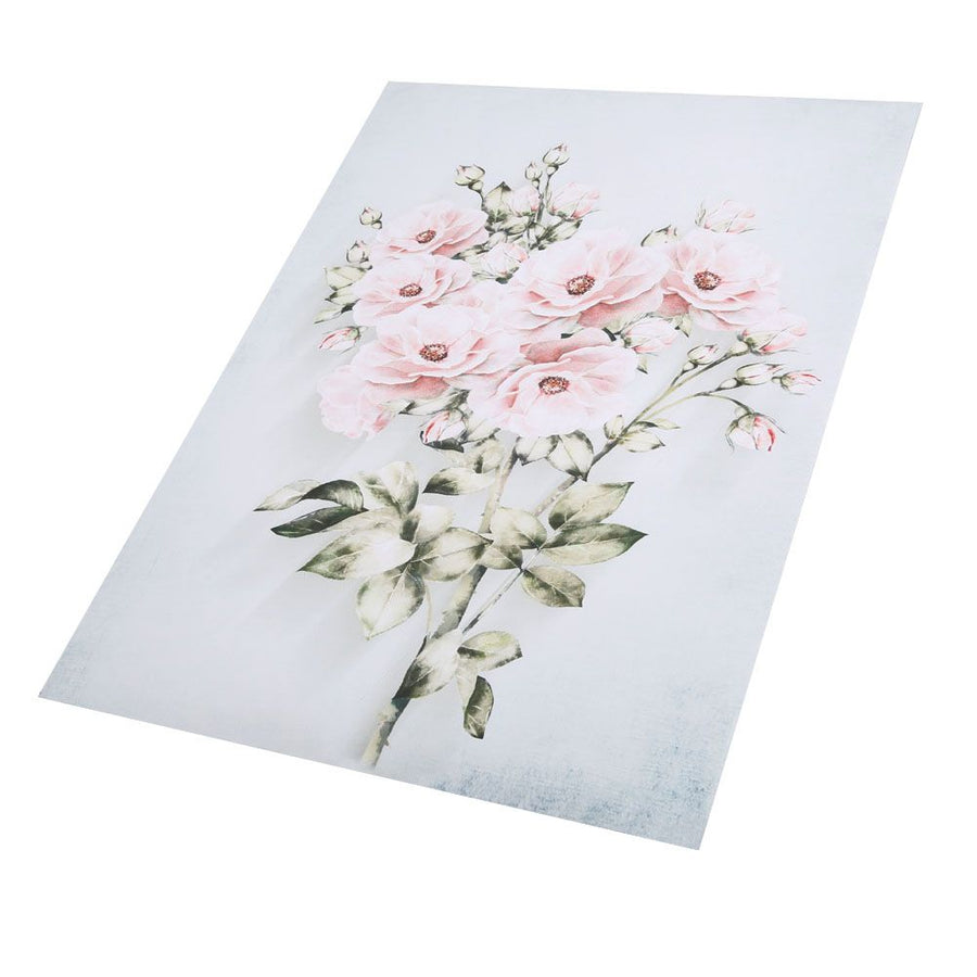 3Pcs 30x40cm Hand Painted Rose Flower Wall Painting Decorative Picture Living Room Study Decor
