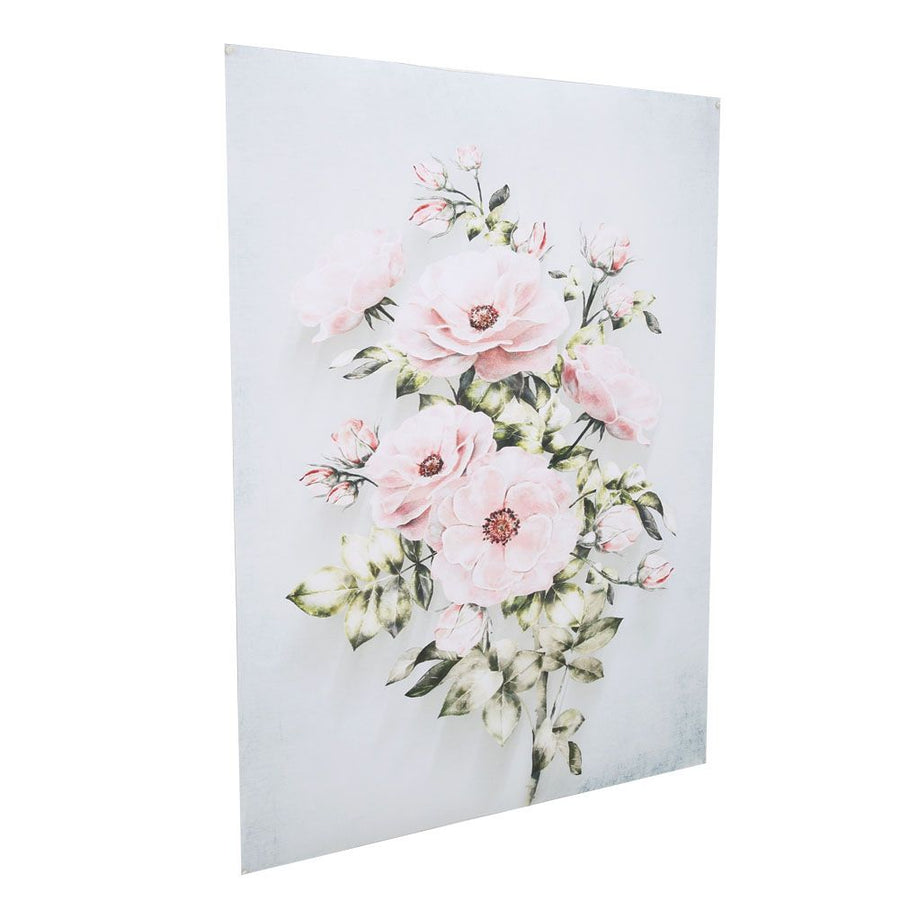 3Pcs 30x40cm Hand Painted Rose Flower Wall Painting Decorative Picture Living Room Study Decor