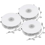3 Roll Artificial Leaves Vine DIY Kindergarten Craft Wedding Decoration AccessorySilver