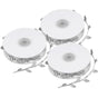 3 Roll Artificial Leaves Vine DIY Kindergarten Craft Wedding Decoration AccessorySilver