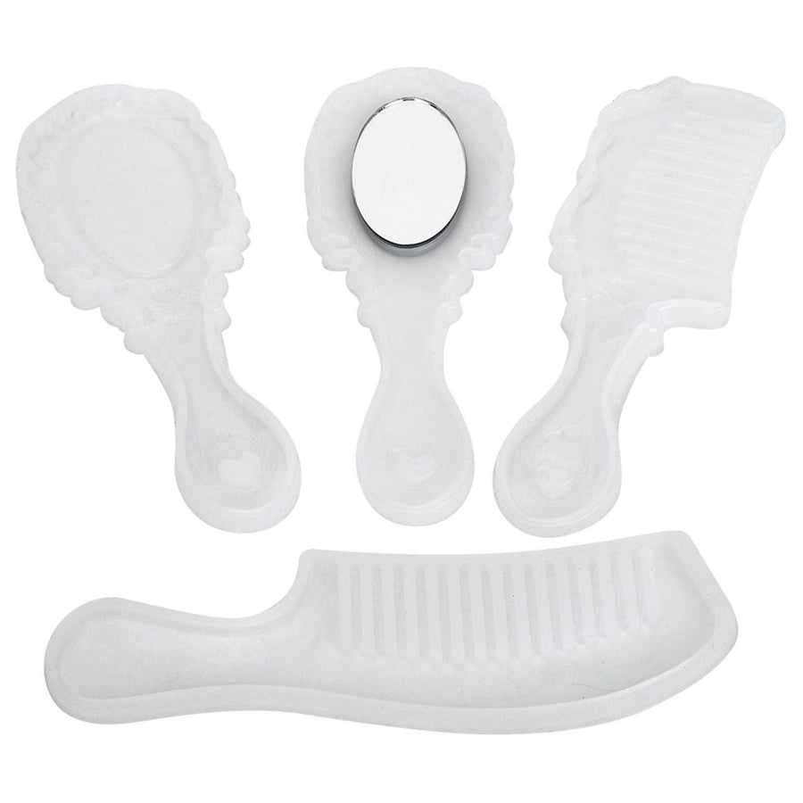 Silicone Comb Mirror Mold for DIY Mirror Hair Comb Craft Making Reusable Molds