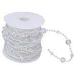 Acrylic Bead Garland String DIY Party Curtain Supplies for Wedding Decoration 32.8ft