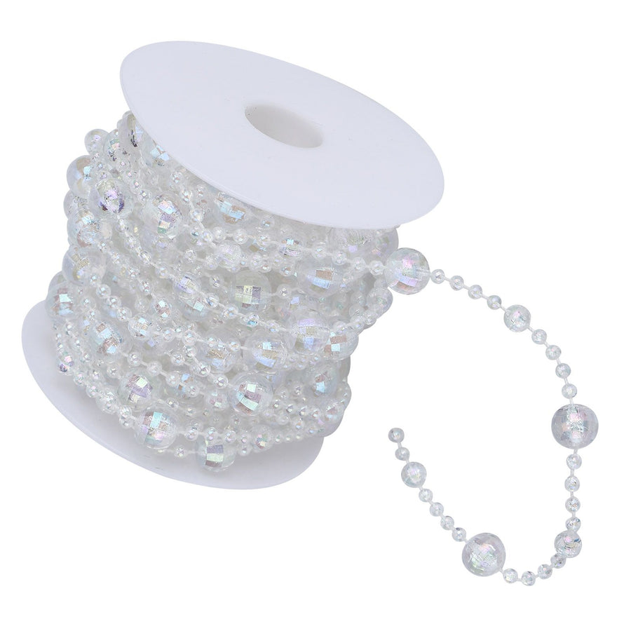 Acrylic Bead Garland String DIY Party Curtain Supplies for Wedding Decoration 32.8ft