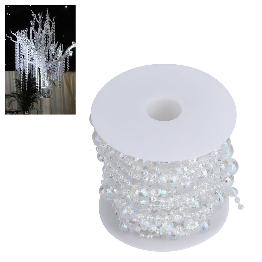 Acrylic Bead Garland String DIY Party Curtain Supplies for Wedding Decoration 32.8ft