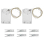 Photo Clip String Lights Christmas Decorative String Lights with 80 Clips for Wedding