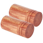 10Pcs Wooden Essential Oil Cylinder Box Storage Bottle Container Travelling Carrier Case2.9cm Outer Diameter