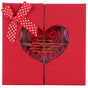 Innovative PE Rose Flower Gift Box for Anniversary Birthday Wedding Valentine's DayRed Gradient