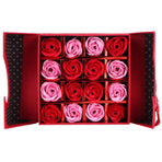 Innovative PE Rose Flower Gift Box for Anniversary Birthday Wedding Valentine's DayRed Gradient