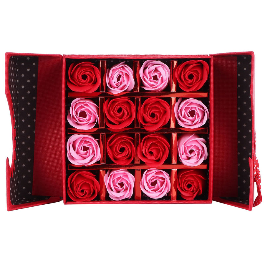 Innovative PE Rose Flower Gift Box for Anniversary Birthday Wedding Valentine's DayRed Gradient