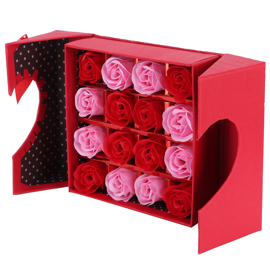 Innovative PE Rose Flower Gift Box for Anniversary Birthday Wedding Valentine's DayRed Gradient