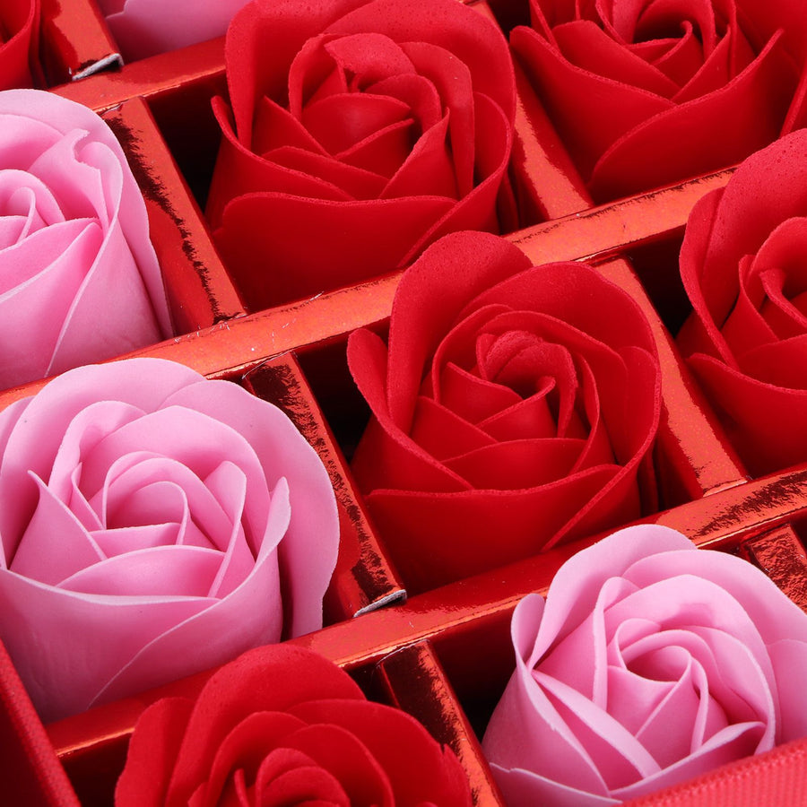 Innovative PE Rose Flower Gift Box for Anniversary Birthday Wedding Valentine's DayRed Gradient