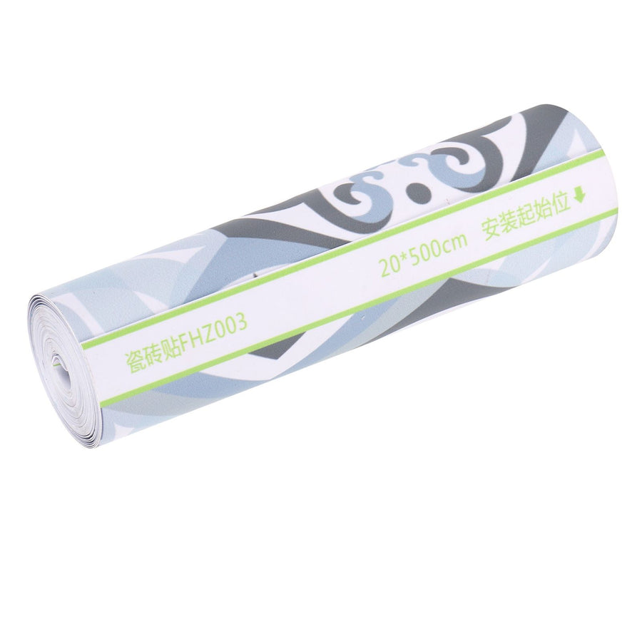 Baseboard Wallpaper Self Adhesive Wall Sticker Waterproof for Living Room Kitchen Corridor