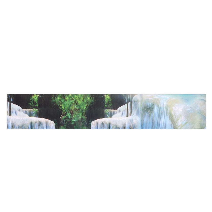 13Pcs/Set Waterfall Scenery Stairs Stickers Steps Renovation Stickers Home Decoration