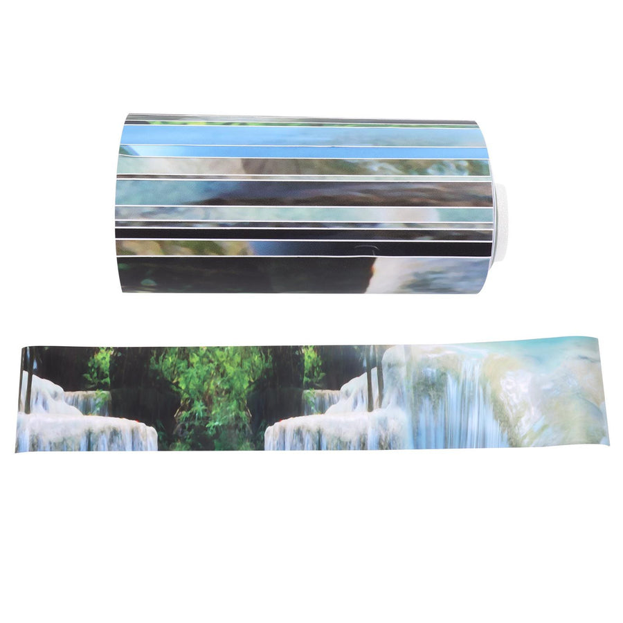 13Pcs/Set Waterfall Scenery Stairs Stickers Steps Renovation Stickers Home Decoration