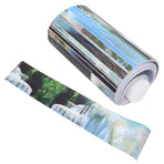13Pcs/Set Waterfall Scenery Stairs Stickers Steps Renovation Stickers Home Decoration