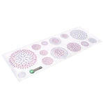 DIY Wall Sticker PVC Innovative Hydrangea Pattern Decals for Living Room Study Room Office