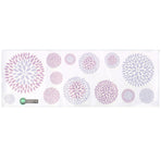 DIY Wall Sticker PVC Innovative Hydrangea Pattern Decals for Living Room Study Room Office