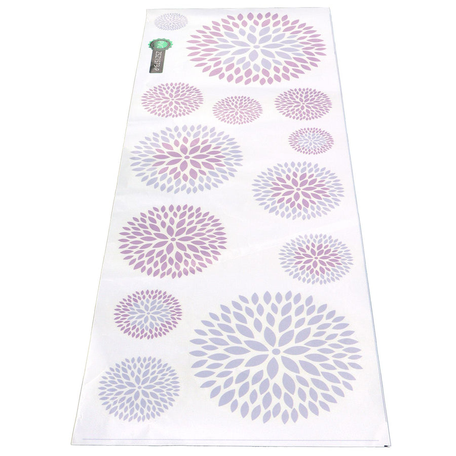 DIY Wall Sticker PVC Innovative Hydrangea Pattern Decals for Living Room Study Room Office