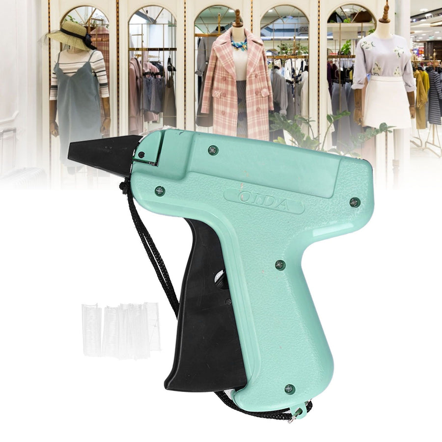 Clothing Tagging Gun Clothes Price Tag Labeler Machine with Barbs for Store Warehouse