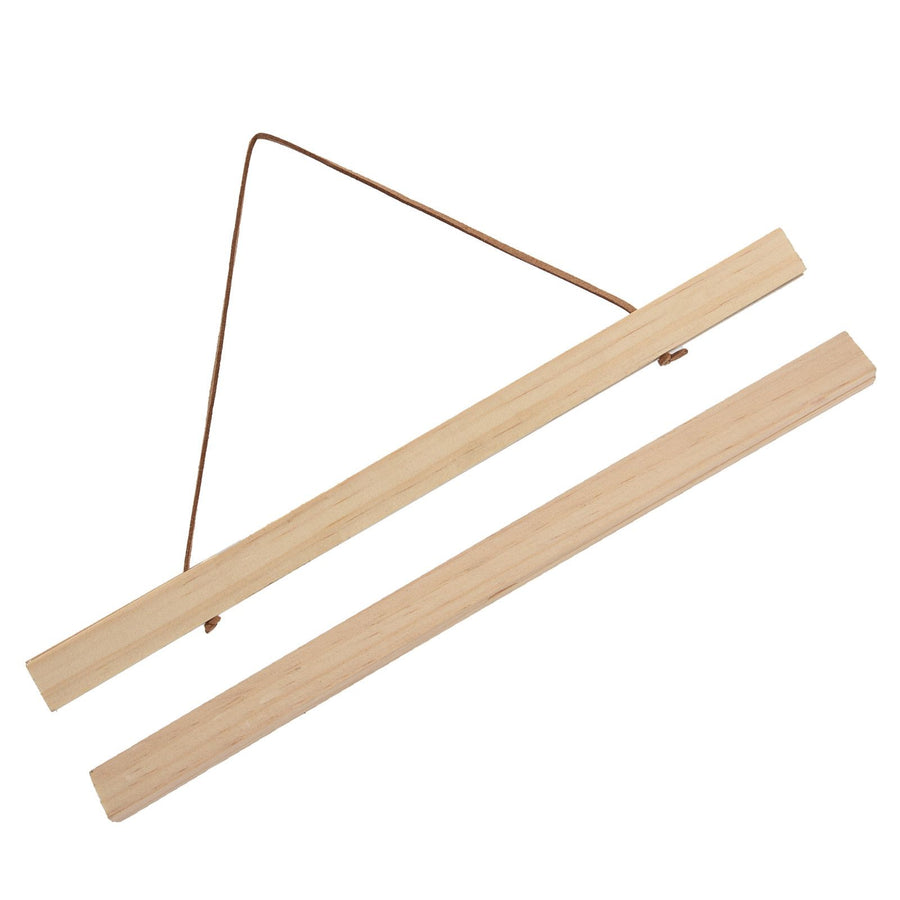 Wooden Poster Hanger DIY Magnetic Hanging Frame for Art/Prints/Canvas/Photos/Pictures/Artwork30x2.1CM
