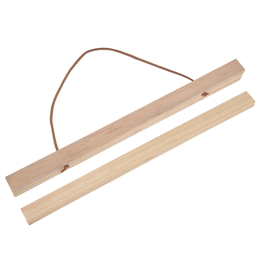 Wooden Poster Hanger DIY Magnetic Hanging Frame for Art/Prints/Canvas/Photos/Pictures/Artwork21x2.1CM