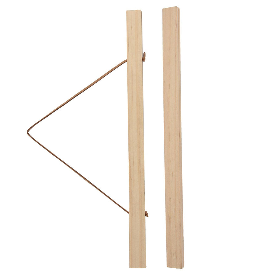 Wooden Poster Hanger DIY Magnetic Hanging Frame for Art/Prints/Canvas/Photos/Pictures/Artwork21x2.1CM