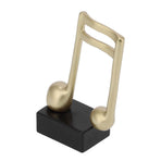 Music Note Statue Nordic Modern Small Ornaments Minimalist Music Symbol Sculpture